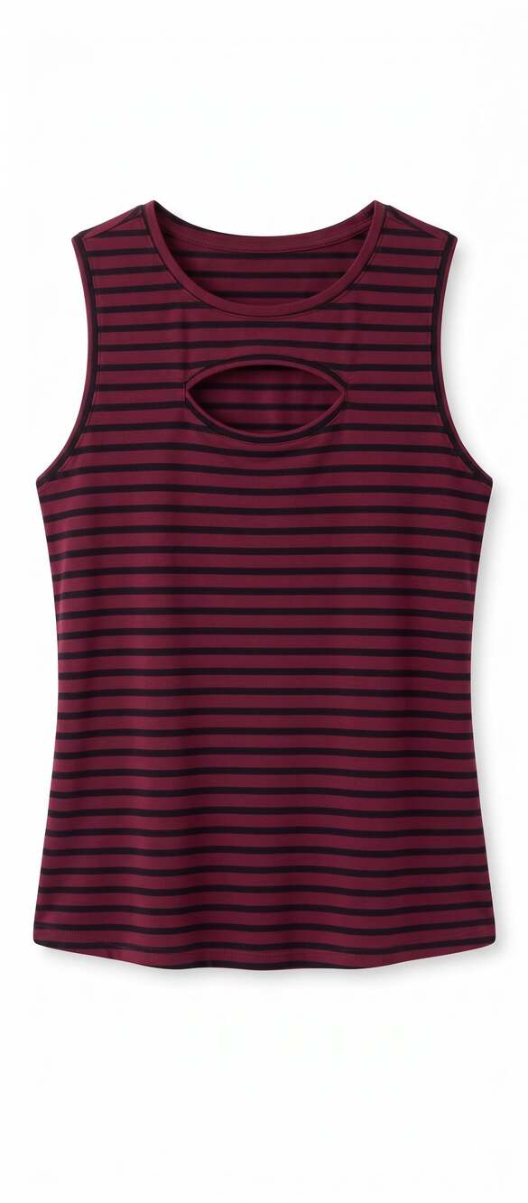 Milumia Women's Cut Out Rock Ripped Tank Top – Size L